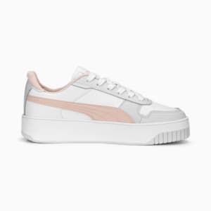 Carina Street Women's Sneakers, PUMA White-Rose Dust-Feather Gray, extralarge