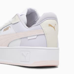 Sneakers Carina Femme, PUMA White-Frosty Pink-Alpine Snow, extralarge