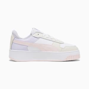 Tenis para mujer Carina Street, PUMA White-Frosty Pink-Alpine Snow, extralarge