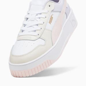 Tenis para mujer Carina Street, PUMA White-Frosty Pink-Alpine Snow, extralarge