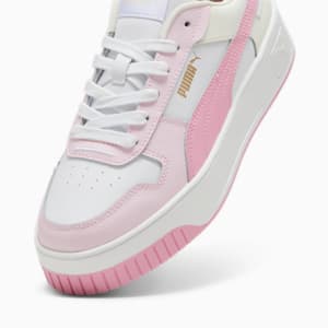 Carina Street Women's Sneakers, PUMA White-Pink Lilac-PUMA Gold, extralarge
