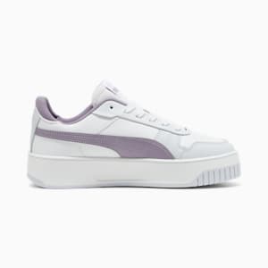 ウィメンズ キャリーナ ストリート スニーカー, PUMA White-Pale Plum-Silver Mist, extralarge-JPN