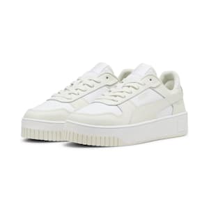 ウィメンズ キャリーナ ストリート スニーカー, PUMA White-Vapor Gray, extralarge-JPN