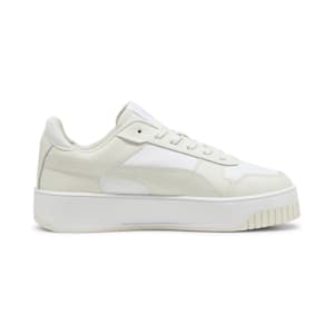 ウィメンズ キャリーナ ストリート スニーカー, PUMA White-Vapor Gray, extralarge-JPN