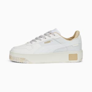 ウィメンズ キャリーナ ストリート ベター スニーカー, PUMA White-PUMA White-Granola