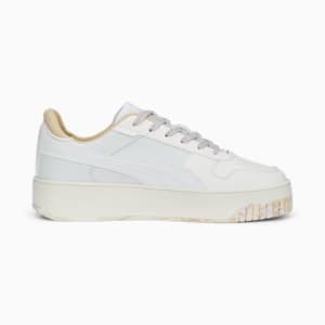 ウィメンズ キャリーナ ストリート ベター スニーカー, PUMA White-PUMA White-Granola