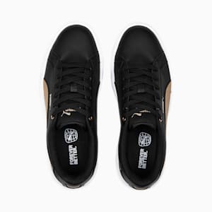 Karmen Space Metallics Women's Sneakers, PUMA Black-PUMA Gold-PUMA White