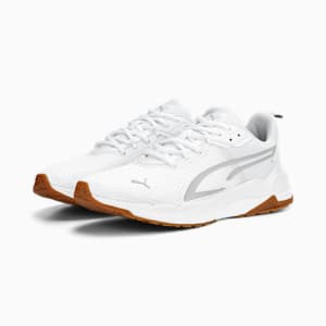 Stride Sneakers, PUMA White-Cool Light Gray