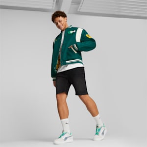 ユニセックス スリップストリーム ロウ スーパー コミック スニーカー, PUMA White-Grassy Green-Vapor Gray