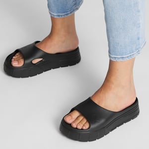 Mayze Stack Injex Women's Sandals, Cheap Erlebniswelt-fliegenfischen Jordan Outlet Black, extralarge