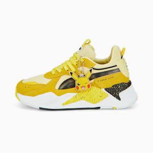 PUMA x POKÉMON RS-X Pikachu Youth Sneakers, Empire Yellow-Pale Lemon