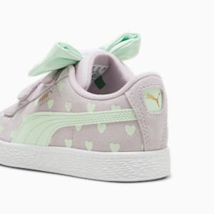Suede Classic LF Re-Bow V Sneakers Kids, Grape Mist-Fresh Mint, extralarge