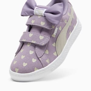 Suede Classic Re-Bow Little Kids' Shoes, Pale Plum-Desert Dust, extralarge