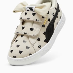 Suede Classic LF Re-Bow V Sneakers Kids, Alpine Snow-PUMA Black, extralarge