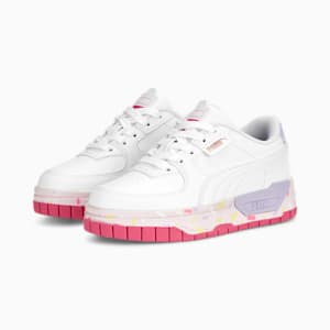Cali Dream Crush Littkle Kids' Shoes, PUMA White-Pearl Pink-Vivid Violet