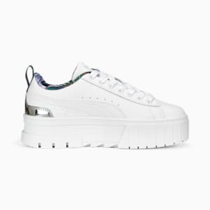 Mayze Vacay Queen Big Kids' Sneakers, PUMA White-Vivid Violet
