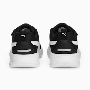 キッズ プーマ エボルブ ラン サマー スニーカー 17-21cm, PUMA Black-PUMA White, extralarge-JPN
