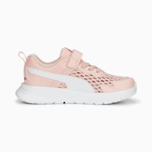 キッズ プーマ エボルブ ラン サマー スニーカー 17-21cm, Rose Dust-PUMA White