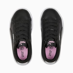 キッズ ガールズ プーマ ビッキー V3 マーメイド AC スニーカー 17-21cm, PUMA Black-Lilac Chiffon-PUMA Gold, extralarge-JPN