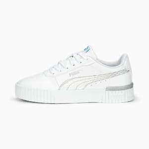 Carina 2.0 Mermaid Sneakers Youth, PUMA White-Hero Blue-PUMA Silver, extralarge-GBR