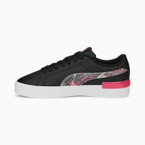 Jada Vacay Queen Girl's Sneakers, PUMA Black-Glowing Pink-PUMA Gold-PUMA White, extralarge-IND