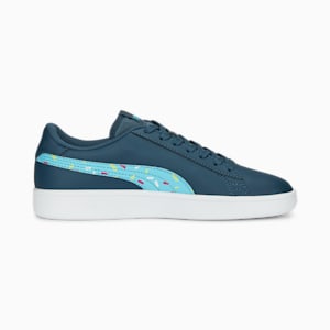 Smash V2 Crush Kid's Sneakers, Dark Night-Hero Blue-Lily Pad-PUMA White