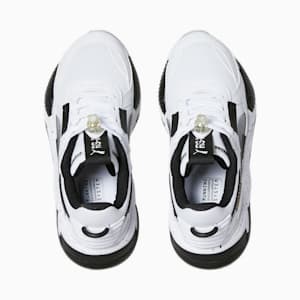 RS-X Final Round Big Kids' Sneakers, PUMA White-PUMA Black