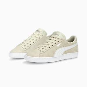 Suede Camo Women's Sneakers, Vapor Gray-PUMA White
