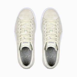Suede Camo Women's Sneakers, Vapor Gray-PUMA White