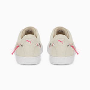Sneakers Suede Artisan Femme, Warm White-PUMA White
