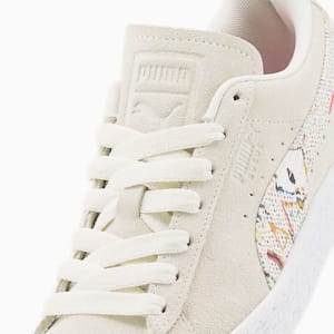 Sneakers Suede Artisan Femme, Warm White-PUMA White