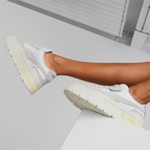 ウィメンズ メイズ スタック リュクス スニーカー, PUMA White-Nimbus Cloud, extralarge-JPN