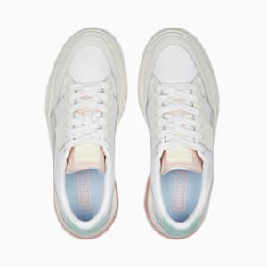 Zapatos deportivos Mayze Stack Luxe para mujer, PUMA White-Marshmallow