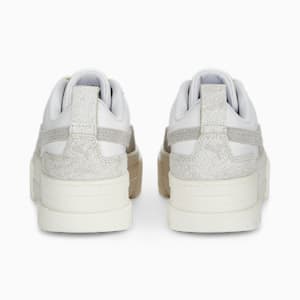 Mayze Thrifted Sneakers Women, PUMA White