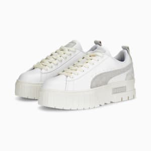 Mayze Thrifted Women's Sneakers, PUMA White, extralarge-IND