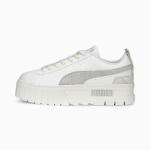 Mayze Thrifted Women's Sneakers, PUMA White