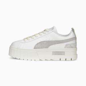 Mayze Thrifted Women's Sneakers, PUMA White, extralarge-IND