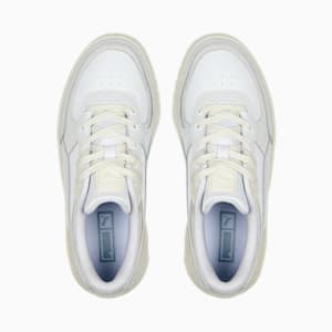 Tenis Cali Dream Thrifted para mujer, PUMA White-Pristine-Frosted Ivory