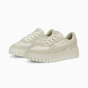 Cali Dream Blank Canvas Women's Sneakers, Warm White-Frosted Ivory
