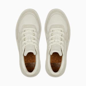 Cali Dream Blank Canvas Women's Sneakers, Warm White-Frosted Ivory
