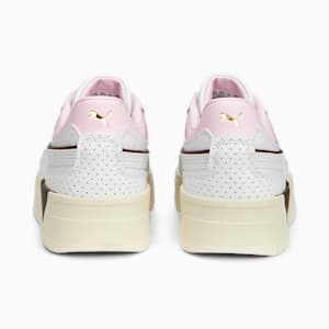 Zapatos deportivos Cali Dream Preppy para mujer, PUMA White-Warm White-Pearl Pink, extralarge