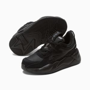 Zapatos RS-X Blackout para niños pequeños, PUMA Black-CASTLEROCK