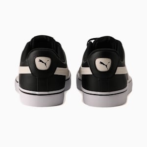 ユニセックス プーマ V コート バルク スニーカー, Puma Black-Whisper White