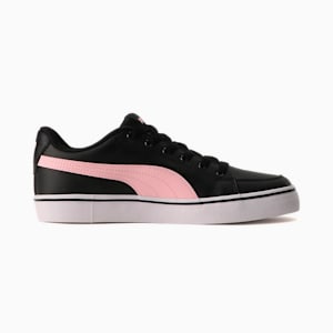 ユニセックス プーマ V コート バルク スニーカー, Puma Black-Almond Blossom
