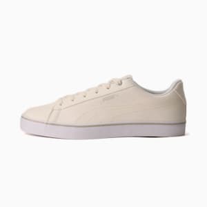 ユニセックス プーマ V コート バルク EB スニーカー, Whisper White-Gray Violet