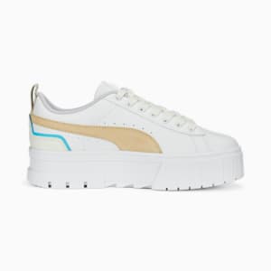 Mayze Brighter Days Women's Sneakers, PUMA White-Granola-Hero Blue