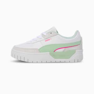Cali Dream Brighter Days Women's Sneakers, PUMA White-Warm White-Light Mint, extralarge-IND