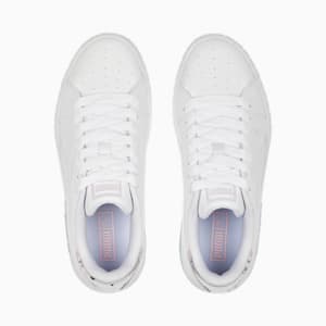 Cali Star Glitter Women's Sneakers, PUMA White-Platinum Gray-Pearl Pink