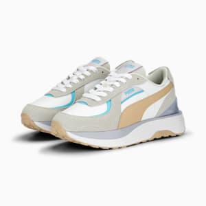 Zapatos deportivos Cruise Rider NU Brighter Days para mujer, PUMA White-Hero Blue