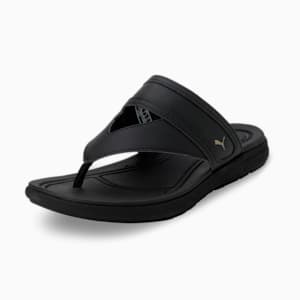 Softride Sunny Lux Women's Flip Flops, Puma Black-Puma Team Gold